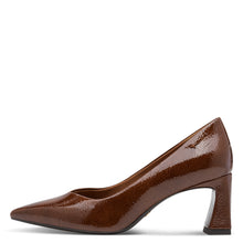 Load image into Gallery viewer, Tamaris Rich Tan Patent Smart Shoe - 22452 305
