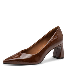 Load image into Gallery viewer, Tamaris Rich Tan Patent Smart Shoe - 22452 305
