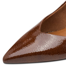 Load image into Gallery viewer, Tamaris Rich Tan Patent Smart Shoe - 22452 305
