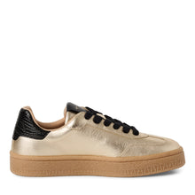 Load image into Gallery viewer, Tamaris Ladies Light Gold and Black Casual Trainer Style - Autumn 2025 - 23723 942
