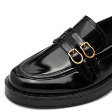 Load image into Gallery viewer, Tamaris Ladies Black Smart Loafer - 24348 001
