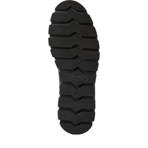 Tamaris Ladies Black Leather Pull On Boot - 25489 001