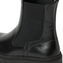 Load image into Gallery viewer, Tamaris Ladies Black Leather Pull On Boot - 25489 001
