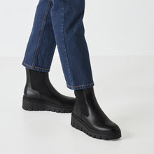 Load image into Gallery viewer, Tamaris Ladies Black Leather Pull On Boot - 25489 001
