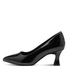 Load image into Gallery viewer, Marco Tozzi Ladies Black Patent Smart Shoe - 22420 018

