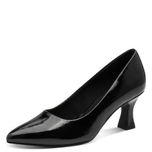 Load image into Gallery viewer, Marco Tozzi Ladies Black Patent Smart Shoe - 22420 018
