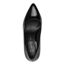 Load image into Gallery viewer, Marco Tozzi Ladies Black Patent Smart Shoe - 22420 018
