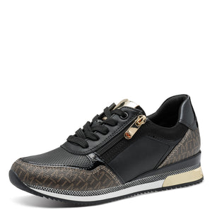 Marco TOZZI Ladies Black Smart Trainer  - 23713