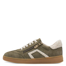 Load image into Gallery viewer, Marco TOZZI Ladies Dark Taupe Casual Shoe - Lace and Zip - 23778 344
