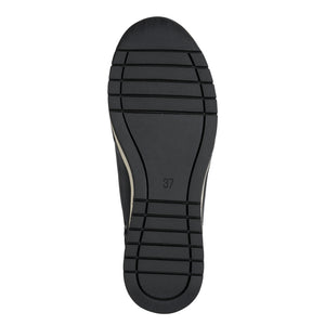 Marco Tozzi Ladies Black Front Zip Shoe - 24780 098