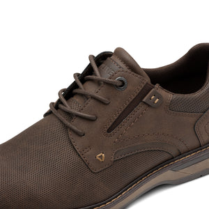 S Oliver Mens Smart Casual Brown Laced Shoe - 13203 302
