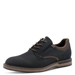 S Oliver Mens Smart Casual Laced Navy Shoe - 13203 880