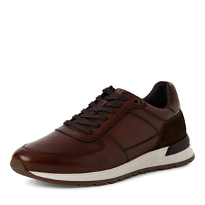 S Oliver Mens Rich Tan Smart Trainer - 13650 3B7