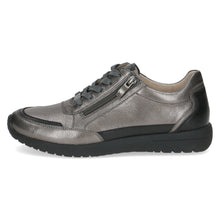 Load image into Gallery viewer, Caprice Ladies Gunmetal Grey Casual Comfort Laced and Zip Shoe - 23721 289
