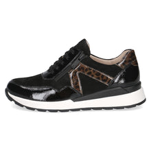 Load image into Gallery viewer, Caprice Ladies Black with Leo Details Casual Shoe - 23737 019
