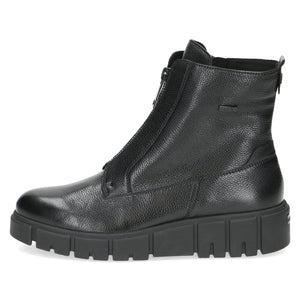 Caprice Ladies Black Leather Tex Boot - 25352