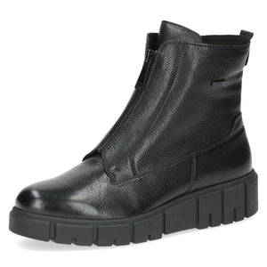 Caprice Ladies Black Leather Tex Boot - 25352