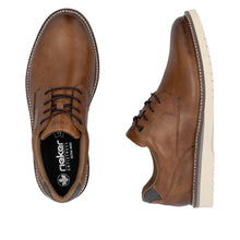 Load image into Gallery viewer, Rieker Mens Tan Laced Shoe - 04503 24
