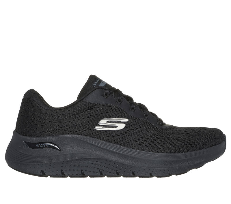 Skechers Black Arch Fit Big League Trainer - 150051