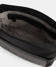 Load image into Gallery viewer, Pepe MOLL Black and Grey Crossbody Bag - Zip Fastening - 252362
