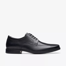 Load image into Gallery viewer, Clarks Mens Howard Over Black Laced Formal Shoe
