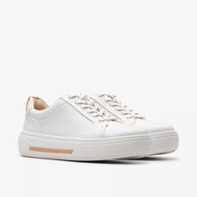 Load image into Gallery viewer, Clarks Ladies Off White Laced Casual Shoe - Hollyhock Walk
