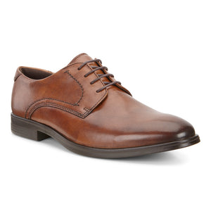 Ecco Mens Dark Tan Laced Formal Shoe - 621634