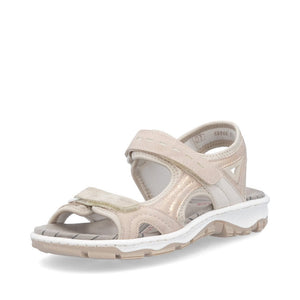 Rieker Soft Metallic Walking Comfort Sandal - 68866