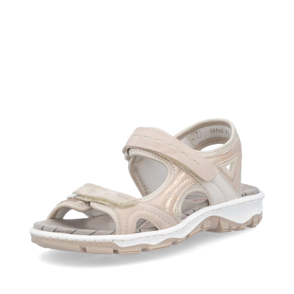 Rieker Soft Metallic Walking Comfort Sandal - 68866