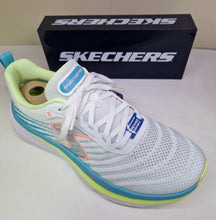 Load image into Gallery viewer, Skechers Ladies D&#39;Lux Vapor Cool Breeze - White / Turq - 150583
