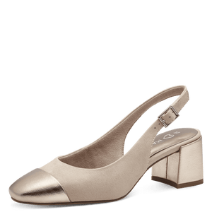 Marco TOZZI Ladies Natural Dune Sling Back - 29610