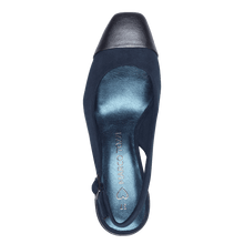 Load image into Gallery viewer, Marco TOZZI Ladies Navy Sling back - 29610
