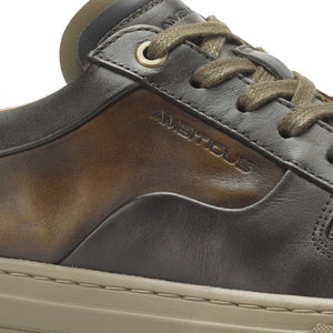 Ambitious Mens Smart Shoe - Dark Brown Laced