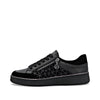 Remonte Ladies Smart All Black Trainer - Lace and Zip - D2E04 00