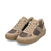 Remonte Ladies Sand Soft Metallic Smart Laced Trainer - D2T01 61