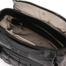 Load image into Gallery viewer, Pepe MOLL Black Quilted Crossbody Bag - Zip Fastening - 252122
