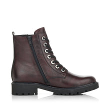 Load image into Gallery viewer, Remonte Ladies Bordo Ankle Boot - Laced and Zip Fasteners - D8671
