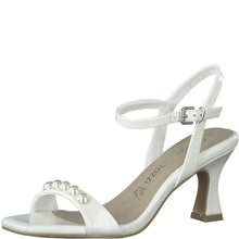 Load image into Gallery viewer, Marco Tozzi Ladies Ivory and Pearl Sandal - Buckle Fastening
