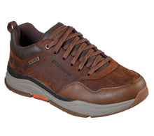 Load image into Gallery viewer, Skechers Men&#39;s Tan Laced Waterproof Shoe - Style Bengao
