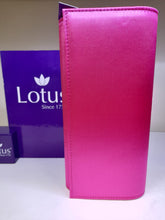 Load image into Gallery viewer, Lotus Ladies Bag - Hot Pink and Orange Satin
