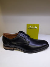 Load image into Gallery viewer, Clarks Men&#39;s Dark Navy Formal Laced Shoe - CraftArloLace
