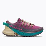 Load image into Gallery viewer, Merrell Ladies Agility Peak 4 - Deep Pink - Laced Grippy Trail Shoe

