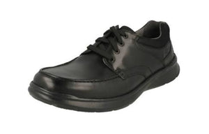 Clarks Men's Cotrell Edge - Laced Casual Black
